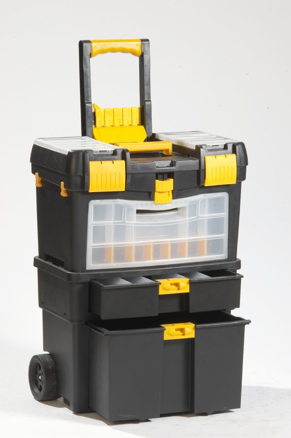 Plastic Roller Tool Box, Flap Type_MasterwizeGeneral Hand toolsPower tool AccessoriesBuilding